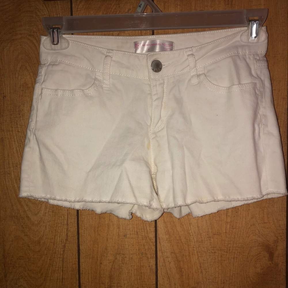 White Shorts